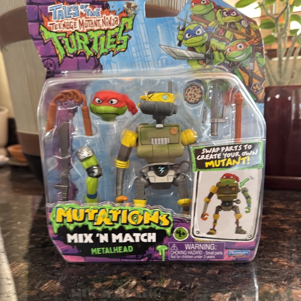 Tales Of the Teenage Mutant Ninja Turtles Mutations Mix 'n Match  Metalhead" NEW